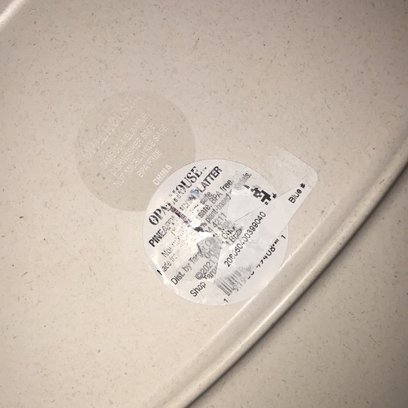 NWT 21" x 10" Melamine and Bamboo Pineapple Serving Platter - Opalhouse - Picture 9 of 9